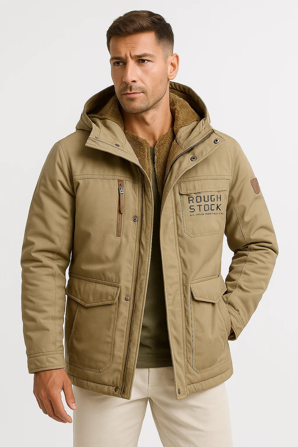 Lunelle | Men's Insulated Waterproof Puffer Jacket for Outdoor Sports