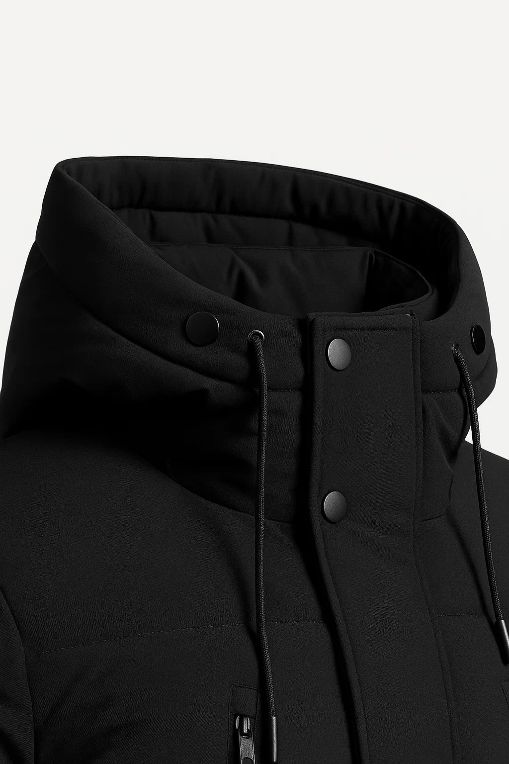 Lunelle | Men's Waterproof Puffer Jacket Insulated Black
