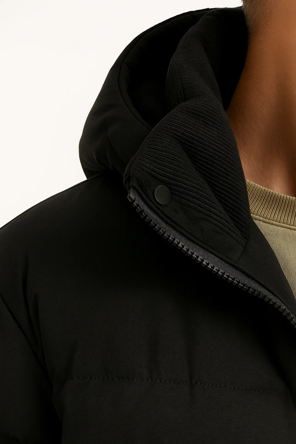 Lunelle | Lightly Padded Jacket for Men with Hood and Pockets