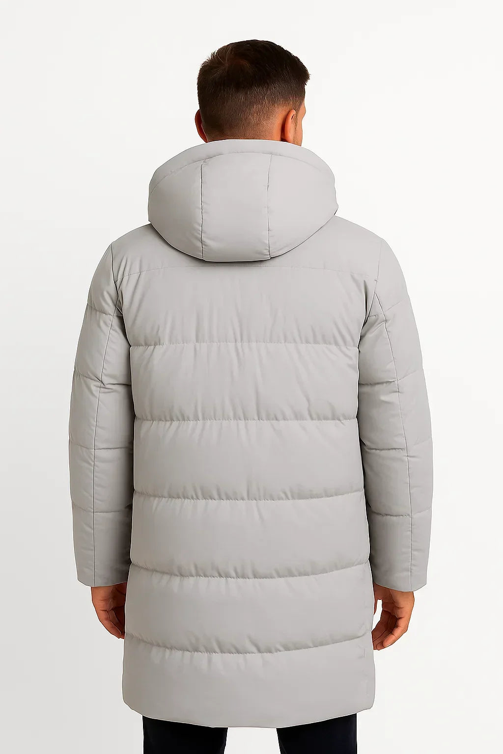 Lunelle | Men's Waterproof Puffer Jacket Insulated Black