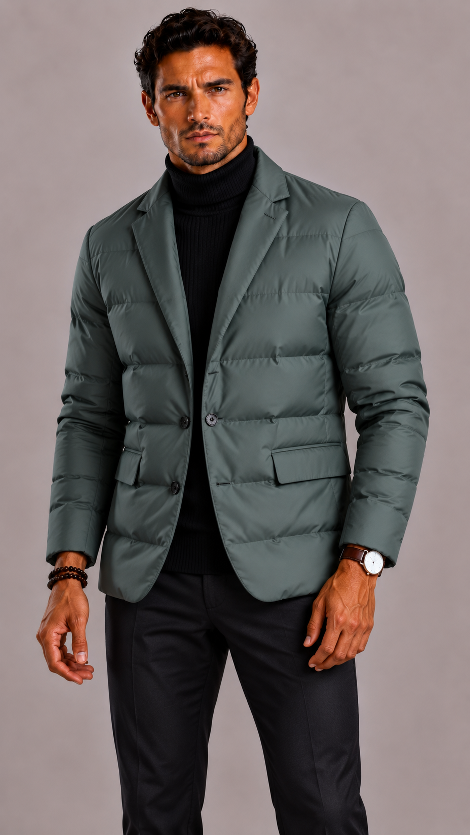 Lunelle | Men's Softshell Jacket with Insulated Lining and Multiple Pockets