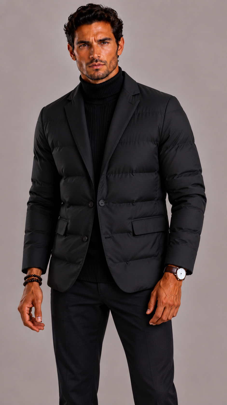 Lunelle | Men's Softshell Jacket with Insulated Lining and Multiple Pockets